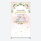 Lofaris Elephant Sweet Peanut Is On Her Way Rectangle Backdrop